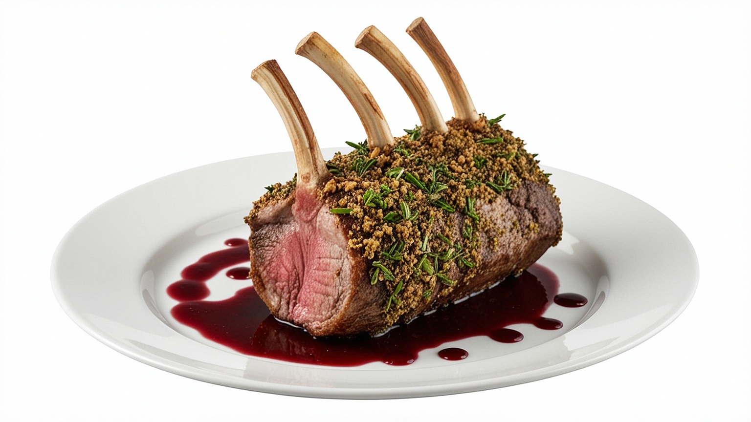Herb-Crusted Rack of Lamb